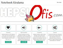 Tablet Screenshot of notebookkiralama.com